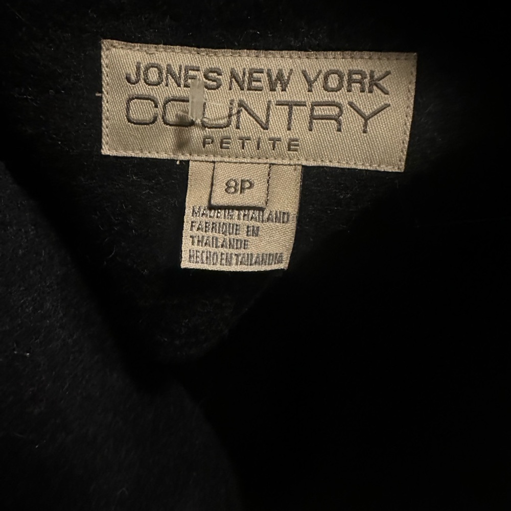Jones‎ New York Charcoal Wool Jacket - Picture 2 of 3